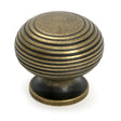 From The Anvil - Burnished Brass Beehive Cabinet Knob 40mm | Sku. 50957 | Trade Door Handles.