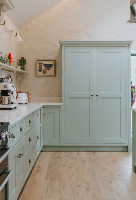 From The Anvil - Burnished Brass Art Deco Drawer Pull | Sku. 50967 | Trade Door Handles.