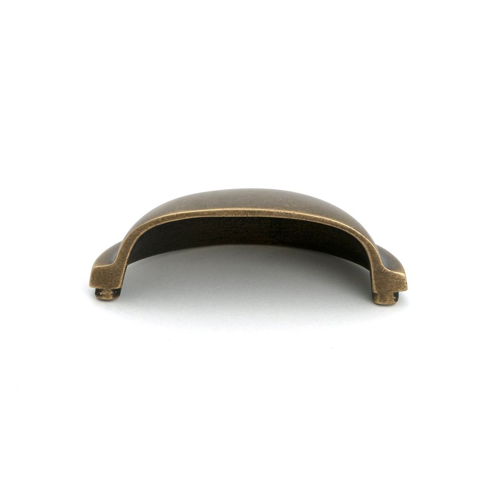 From The Anvil - Burnished Brass Regency Concealed Drawer Pull | Sku. 50968 | Trade Door Handles.