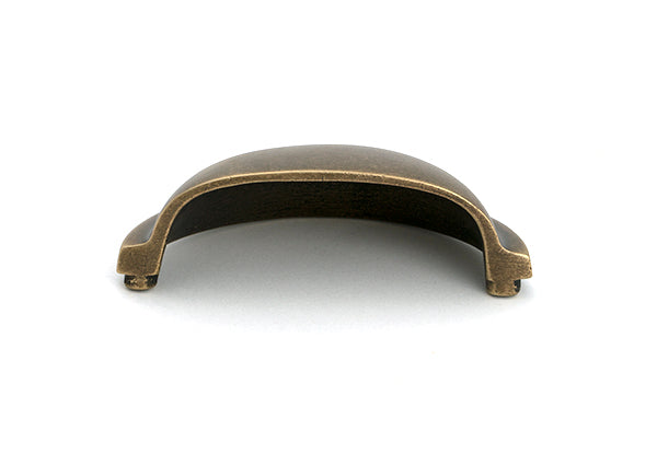 From The Anvil - Burnished Brass Regency Concealed Drawer Pull