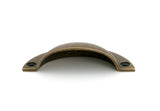 From The Anvil - Burnished Brass 4" Plain Drawer Pull | Sku. 50975 | Trade Door Handles.