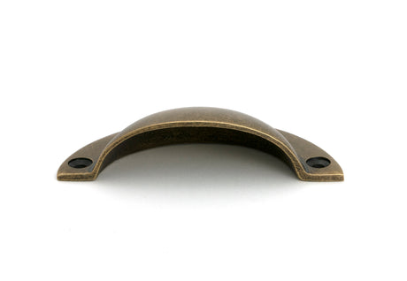 From The Anvil - Burnished Brass 4" Plain Drawer Pull | Sku. 50975 | Trade Door Handles.
