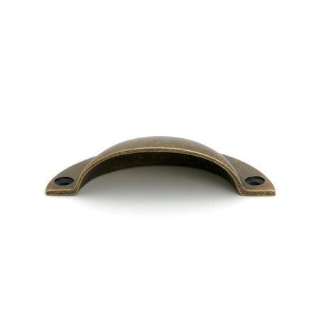 From The Anvil - Burnished Brass 4" Plain Drawer Pull | Sku. 50975 | Trade Door Handles.
