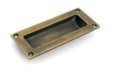 From The Anvil - Burnished Brass Flush Handle | Sku. 50976 | Trade Door Handles.