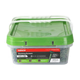 This is an image of Timco - Decking Screws - PZ - Double Countersunk - Exterior - Green 4.5 x 50mm - (2000 PCS Tub) 50TDECK2000