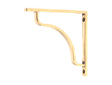 From The Anvil - Aged Brass Abingdon Shelf Bracket (150mm x 150mm) | Sku. 51086 | Trade Door Handles.