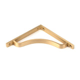 From The Anvil - Satin Brass Abingdon Shelf Bracket (150mm x 150mm) | Sku. 51087 | Trade Door Handles.