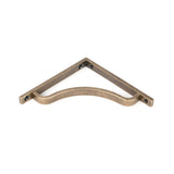 From The Anvil - Burnished Brass Abingdon Shelf Bracket (150mm x 150mm) | Sku. 51088 | Trade Door Handles.