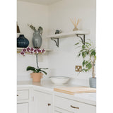 From The Anvil - Burnished Brass Abingdon Shelf Bracket (150mm x 150mm) | Sku. 51088 | Trade Door Handles.