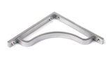 From The Anvil - Satin Chrome Abingdon Shelf Bracket (150mm x 150mm) | Sku. 51090 | Trade Door Handles.