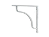 From The Anvil - Satin Chrome Abingdon Shelf Bracket (150mm x 150mm) | Sku. 51090 | Trade Door Handles.