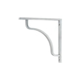 From The Anvil - Satin Chrome Abingdon Shelf Bracket (150mm x 150mm) | Sku. 51090 | Trade Door Handles.
