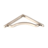 From The Anvil - Polished Nickel Abingdon Shelf Bracket (150mm x 150mm) | Sku. 51091 | Trade Door Handles.