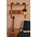 From The Anvil - Aged Bronze Abingdon Shelf Bracket (150mm x 150mm) | Sku. 51092 | Trade Door Handles.