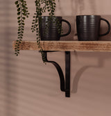 From The Anvil - Aged Bronze Abingdon Shelf Bracket (150mm x 150mm) | Sku. 51092 | Trade Door Handles.