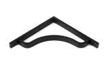 From The Anvil - Matt Black Abingdon Shelf Bracket (150mm x 150mm) | Sku. 51094 | Trade Door Handles.