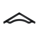 From The Anvil - Matt Black Abingdon Shelf Bracket (150mm x 150mm) | Sku. 51094 | Trade Door Handles.