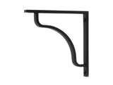 From The Anvil - Matt Black Abingdon Shelf Bracket (150mm x 150mm) | Sku. 51094 | Trade Door Handles.