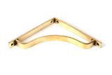 From The Anvil - Aged Brass Abingdon Shelf Bracket (200mm x 200mm) | Sku. 51096 | Trade Door Handles.