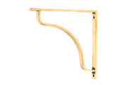 From The Anvil - Aged Brass Abingdon Shelf Bracket (200mm x 200mm) | Sku. 51096 | Trade Door Handles.
