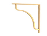 From The Anvil - Satin Brass Abingdon Shelf Bracket (200mm x 200mm) | Sku. 51097 | Trade Door Handles.