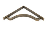 From The Anvil - Burnished Brass Abingdon Shelf Bracket (200mm x 200mm) | Sku. 51098 | Trade Door Handles.