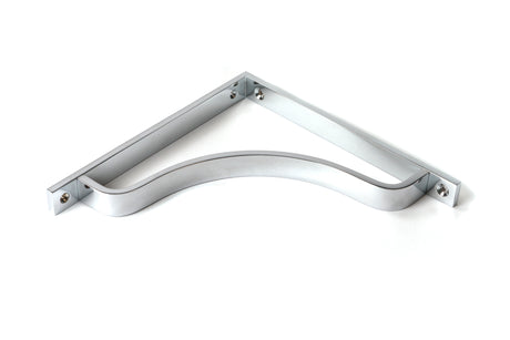 From The Anvil - Polished Chrome Abingdon Shelf Bracket (200mm x 200mm) | Sku. 51099 | Trade Door Handles.