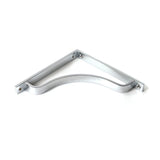 From The Anvil - Polished Chrome Abingdon Shelf Bracket (200mm x 200mm) | Sku. 51099 | Trade Door Handles.