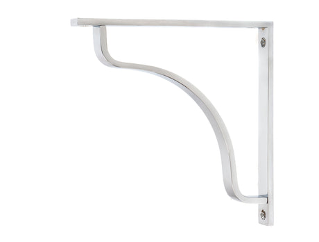From The Anvil - Polished Chrome Abingdon Shelf Bracket (200mm x 200mm) | Sku. 51099 | Trade Door Handles.