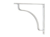From The Anvil - Satin Chrome Abingdon Shelf Bracket (200mm x 200mm) | Sku. 51100 | Trade Door Handles.