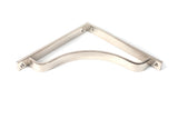 From The Anvil - Polished Nickel Abingdon Shelf Bracket (200mm x 200mm) | Sku. 51101 | Trade Door Handles.