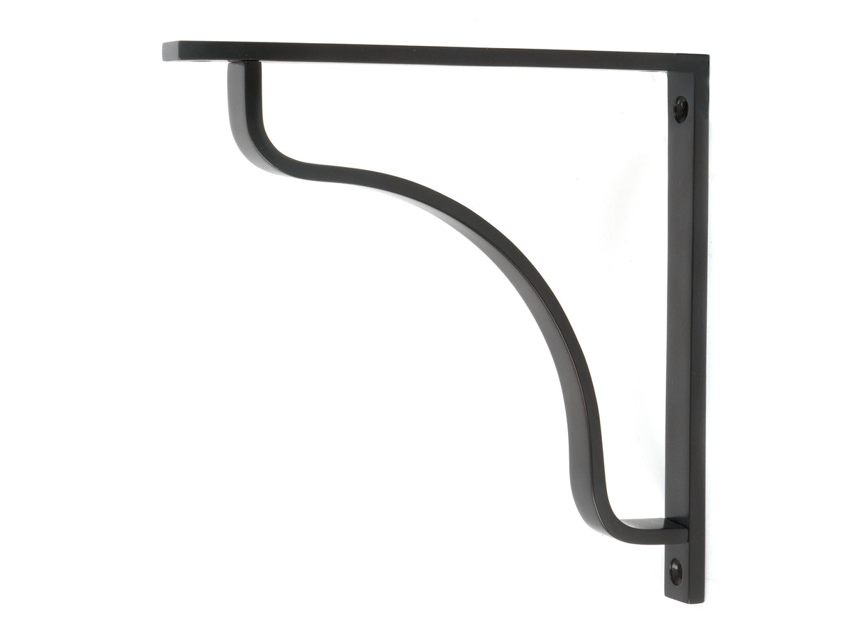 From The Anvil - Aged Bronze Abingdon Shelf Bracket (200mm x 200mm) | Sku. 51102 | Trade Door Handles.