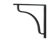 From The Anvil - Matt Black Abingdon Shelf Bracket (200mm x 200mm) | Sku. 51104 | Trade Door Handles.