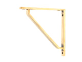 From The Anvil - Aged Brass Barton Shelf Bracket (150mm x 150mm) | Sku. 51106 | Trade Door Handles.