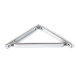 From The Anvil - Polished Chrome Barton Shelf Bracket (150mm x 150mm) | Sku. 51109 | Trade Door Handles.