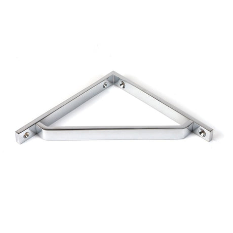 From The Anvil - Polished Chrome Barton Shelf Bracket (150mm x 150mm) | Sku. 51109 | Trade Door Handles.