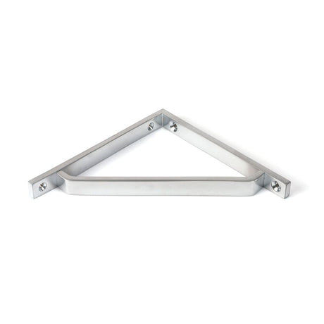 From The Anvil - Satin Chrome Barton Shelf Bracket (150mm x 150mm) | Sku. 51110 | Trade Door Handles.