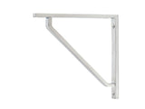 From The Anvil - Satin Chrome Barton Shelf Bracket (150mm x 150mm) | Sku. 51110 | Trade Door Handles.