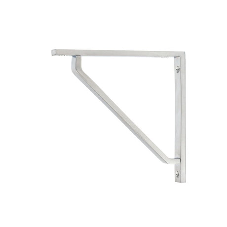 From The Anvil - Satin Chrome Barton Shelf Bracket (150mm x 150mm) | Sku. 51110 | Trade Door Handles.