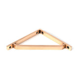 From The Anvil - Polished Bronze Barton Shelf Bracket (150mm x 150mm) | Sku. 51113 | Trade Door Handles.
