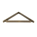 From The Anvil - Burnished Brass Barton Shelf Bracket (200mm x 200mm) | Sku. 51118 | Trade Door Handles.
