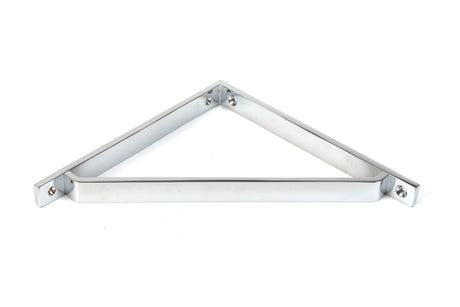 From The Anvil - Polished Chrome Barton Shelf Bracket (200mm x 200mm) | Sku. 51119 | Trade Door Handles.