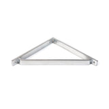 From The Anvil - Satin Chrome Barton Shelf Bracket (200mm x 200mm) | Sku. 51120 | Trade Door Handles.