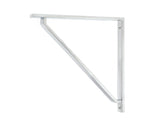 From The Anvil - Satin Chrome Barton Shelf Bracket (200mm x 200mm) | Sku. 51120 | Trade Door Handles.