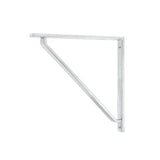 From The Anvil - Satin Chrome Barton Shelf Bracket (200mm x 200mm) | Sku. 51120 | Trade Door Handles.