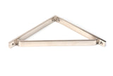 From The Anvil - Polished Nickel Barton Shelf Bracket (200mm x 200mm) | Sku. 51121 | Trade Door Handles.