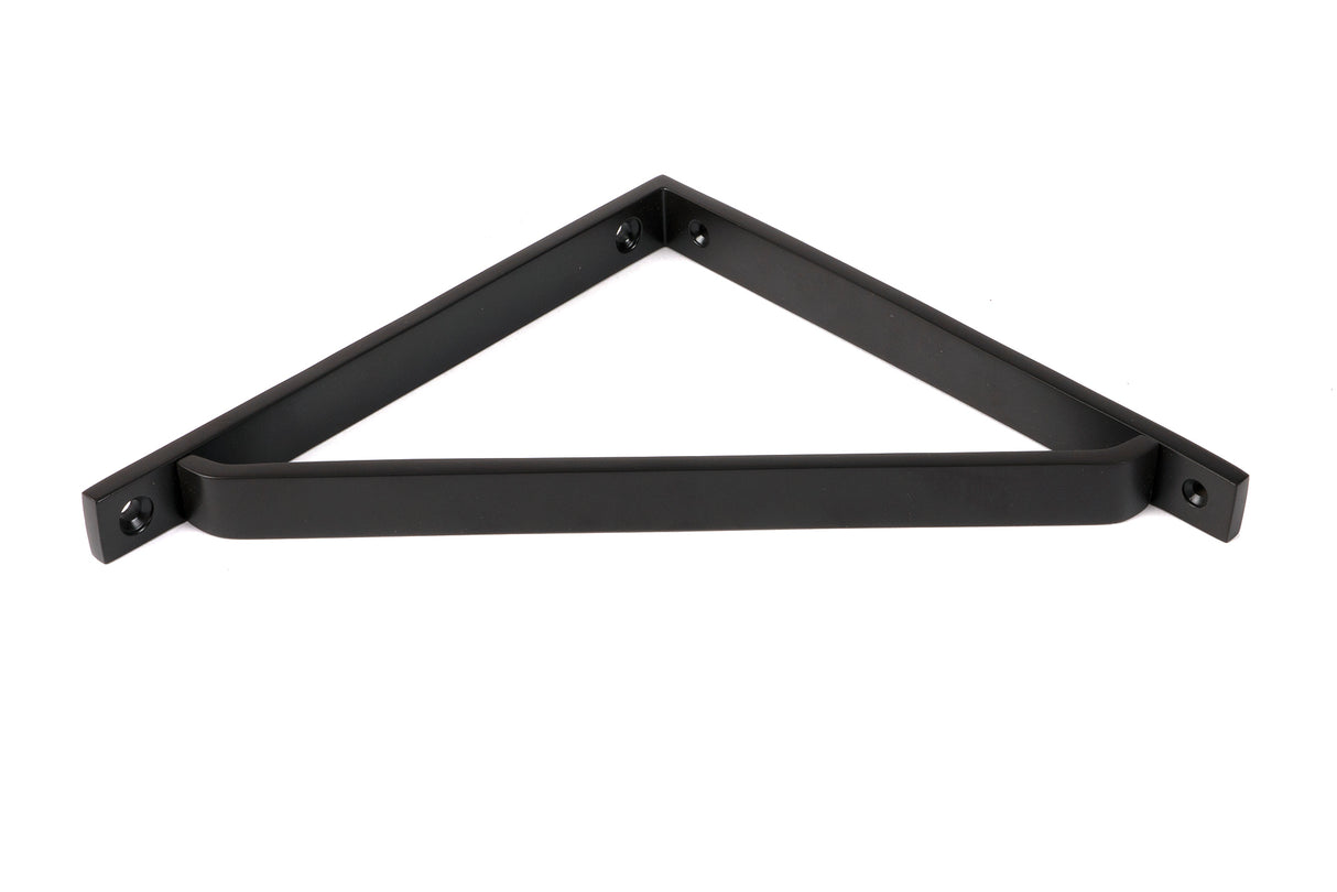 From The Anvil - Aged Bronze Barton Shelf Bracket (200mm x 200mm) | Sku. 51122 | Trade Door Handles.