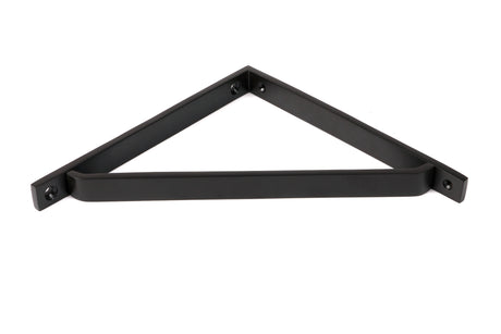 From The Anvil - Aged Bronze Barton Shelf Bracket (200mm x 200mm) | Sku. 51122 | Trade Door Handles.