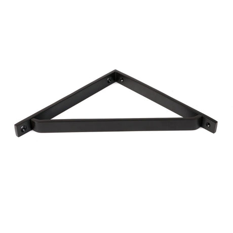 From The Anvil - Aged Bronze Barton Shelf Bracket (200mm x 200mm) | Sku. 51122 | Trade Door Handles.