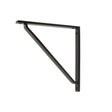 From The Anvil - Aged Bronze Barton Shelf Bracket (200mm x 200mm) | Sku. 51122 | Trade Door Handles.